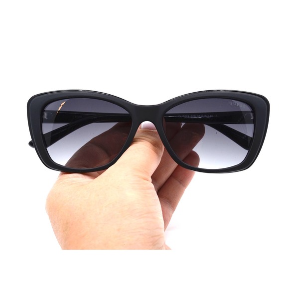 NEW GUESS GU7774/S 02B BLACK GREY LENS AUTHENTIC SUNGLASSES - Picture 10 of 11